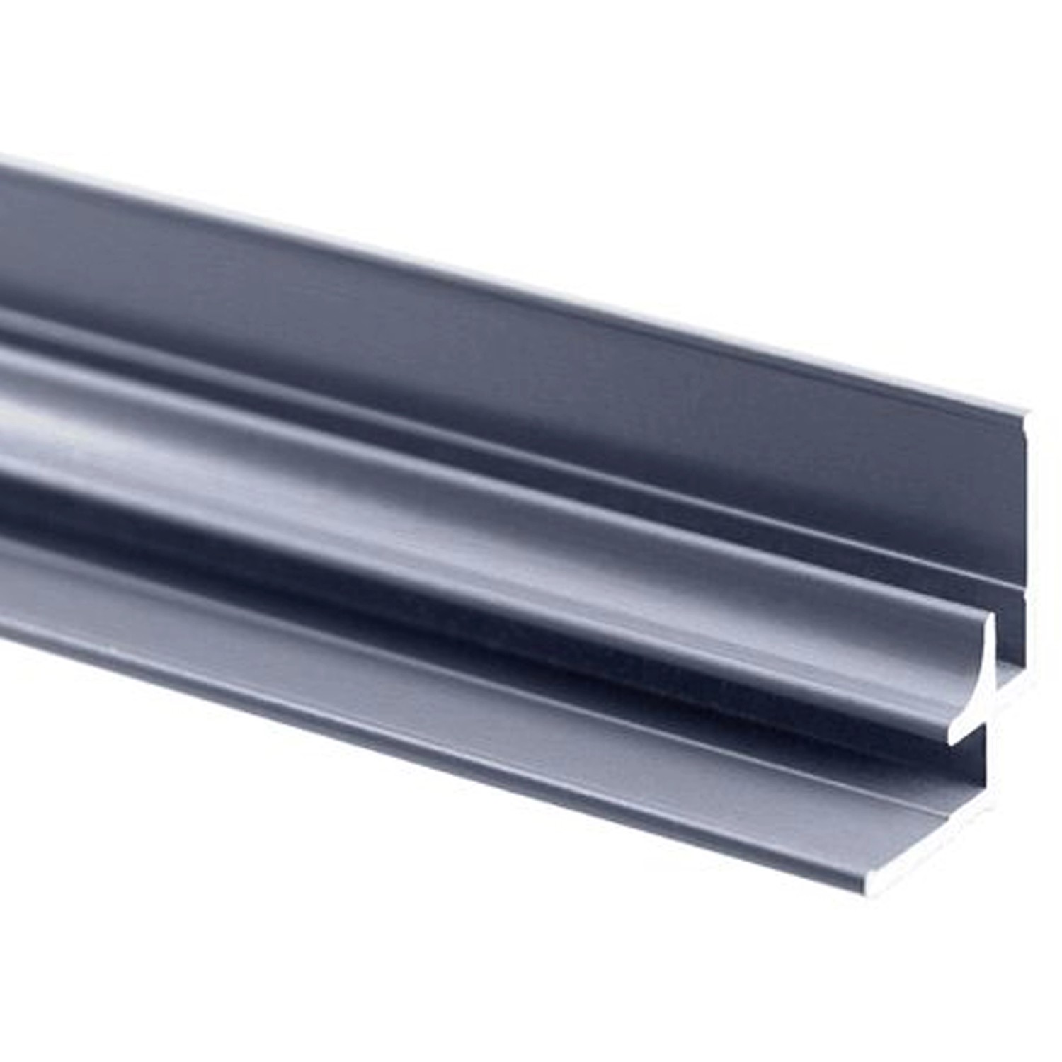 Schulte Eckverbinder in Alunatur für Duschrückwand Decodesign, Detailansicht.