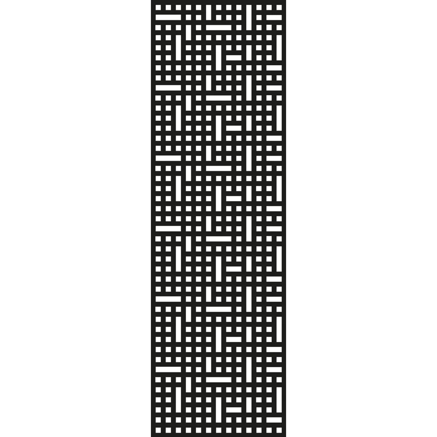 GroJa XL Designelement Mesh DB Anthrazit für Sichtschutzzäune mit modernem Gittermuster.