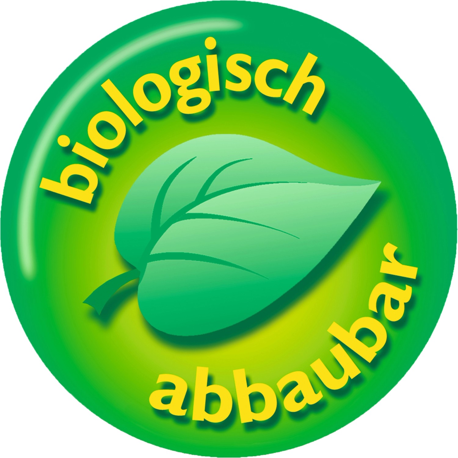Symbol für biologisch abbaubaren Grünbelagentferner Neudorff Finalsan.