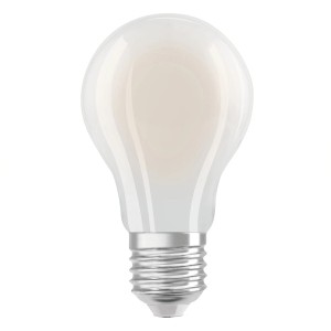Osram E27 LED-Lampe in Glühlampenform A60, 3.8W, warmweiß, für stimmungsvolle Beleuchtung.