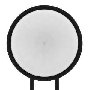 MSV Duschkorb Mega Ventouses, Stahl, schwarz, 20x16x22 cm.