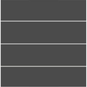 Sichtschutzzaun-Element Board XL Zaun-Set Schiefer 180 cm x 180 cm