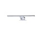 Briloner LED Spiegelleuchte, 30cm, Chrom, Neutralweiß, Spritzwasserschutz für Bad und WC.