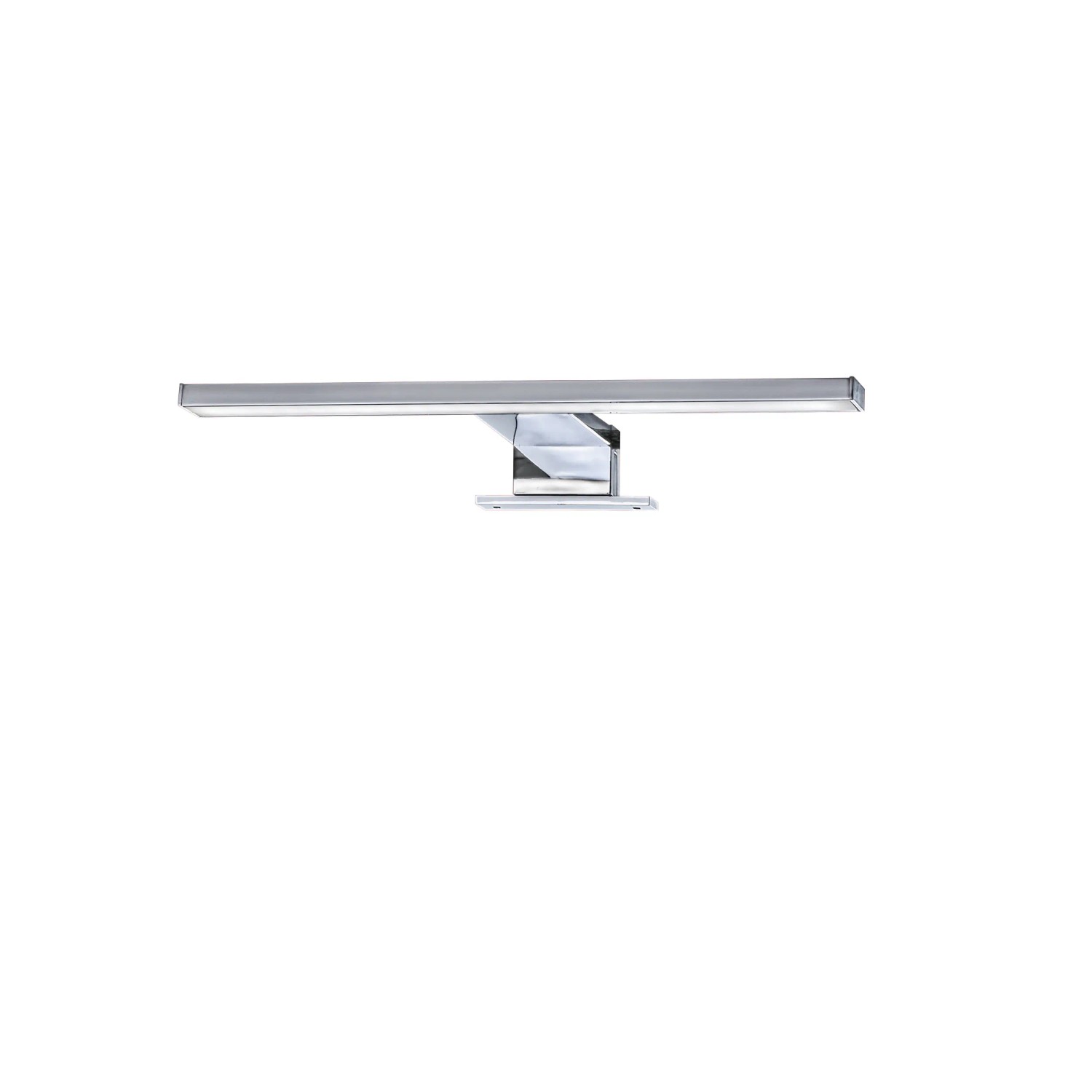Briloner LED Spiegelleuchte, 30cm, Chrom, Neutralweiß, Spritzwasserschutz für Bad und WC.