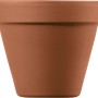 Deroma Pflanztopf Standard, Ø 39 cm, Terrakotta. Klassischer Terrakottatopf für den Garten.