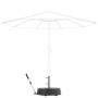 Doppler Rollsockel Easy Move Switch 50 kg mit Zugstange und Rollen für Sonnenschirme bis 300 cm.