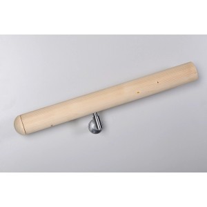 Handlaufkonsole matt Chrom L-Form - Handlauf Zubehör 2er Set Ø 52 mm