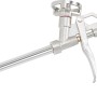 LUX PU-Schaumpistole Professional aus Metall mit schwarzem Softgriff für präzises Auftragen.