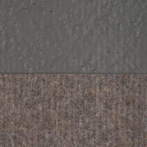 Detailaufnahme: Teppichboden Mosaik Braun, Meterware mit Schaumrücken.