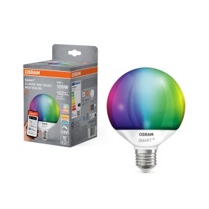 Osram LED-Leuchtmittel E27 Globeform G95 RGBW 14 W 1.521 lm 14 x 9,5 cm