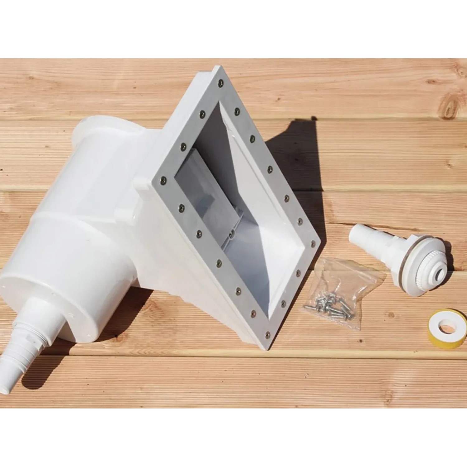 Karibu Pool Skimmer und Zubehör für Holzpool Set C.