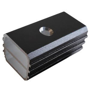 Elephant Steckzaun Ersatzteil Abstandshalter, anthrazit, 4x2x1,8 cm, für Zaunbau.