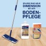 Bona Refresher 1L mit Wischer und Pad für versiegelte Holzböden.