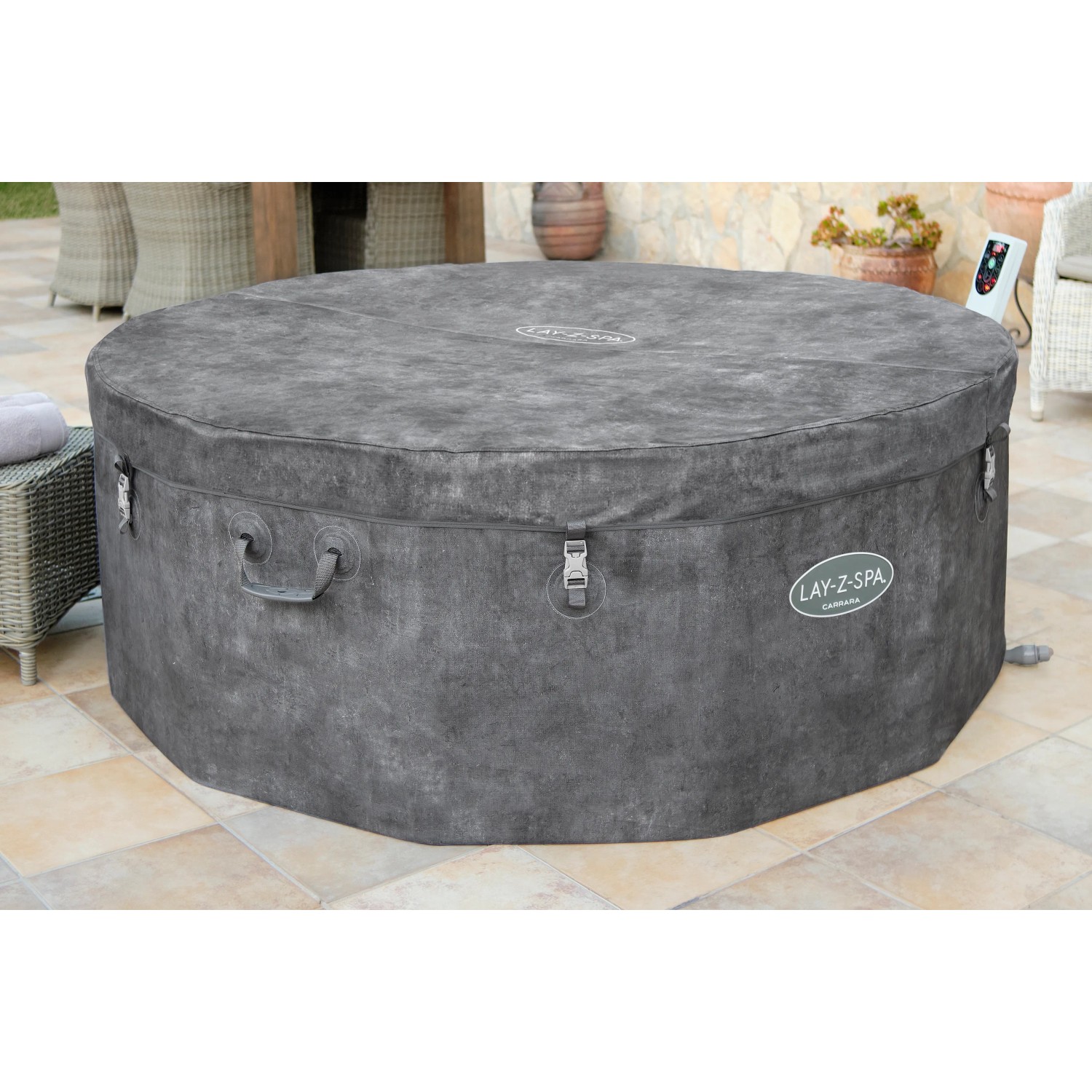 Bestway Whirlpool Carrara AirJet 6 Personen Ø 170 cm x 65 cm_11