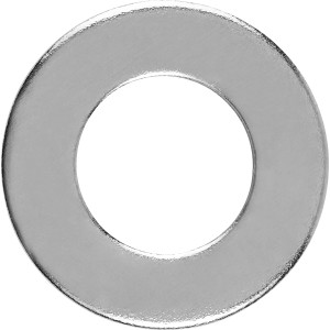 Unterlegscheibe Rund Ø 5,3 mm Edelstahl A2 50 Stück