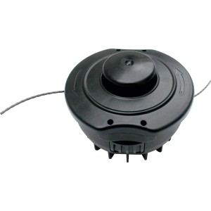 Schwarze Fadenspule für LUX Akku-Rasentrimmer 1 PowerSystem A-RT-2x20/30.