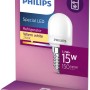 Philips LED-Leuchtmittel E14, 1,7W, warmweiß, für Kühlschrank, in Verpackung.