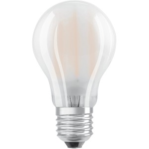 Ledvance Smart+ Filament LED Lampe in Glühlampenform, Ø 6,7cm, warmweiß.