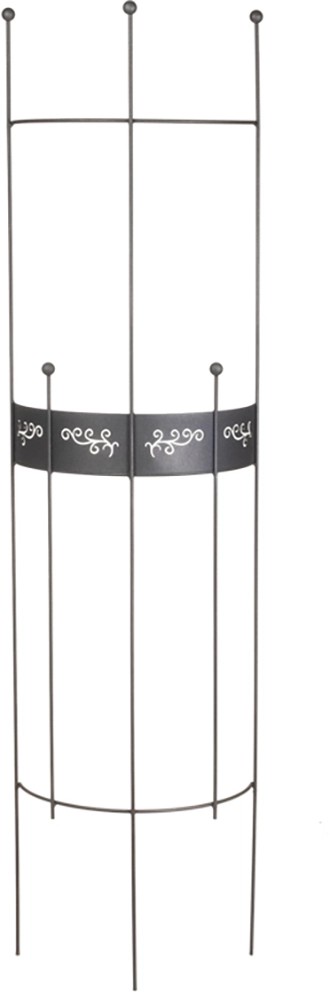 Rankgitter Halbrund mit Borte 40 cm x 148 cm Grau kaufen bei OBI