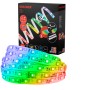 Briloner LED-Band Starter-Set mit RGB/W Funktion, 2m, IP44, inklusive App- und Sprachsteuerung.