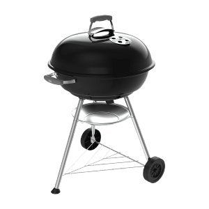 Weber Holzkohlegrill Compact Kettle 57 cm Schwarz