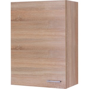 Flex-Well Classic Küchen-Oberschrank Florida 60 cm x 89 cm Sonoma Eiche