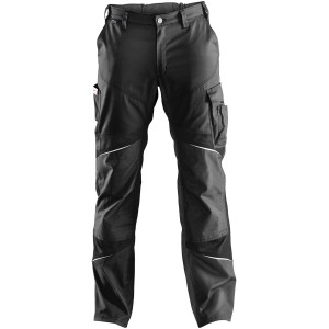 Schwarze Kübler ActiviQ Hose High Größe 102, Arbeitskleidung mit Taschen und ergonomischer Passform.