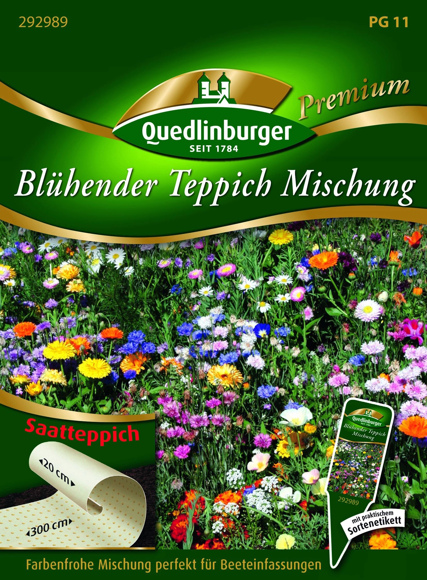 Quedlinburger Saatteppich Blühender Teppich ''Mischung'' kaufen bei OBI