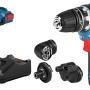 Bosch Professional Akku-Bohrschrauber GSR 12V-15 FC mit Zubehör und L-Boxx.