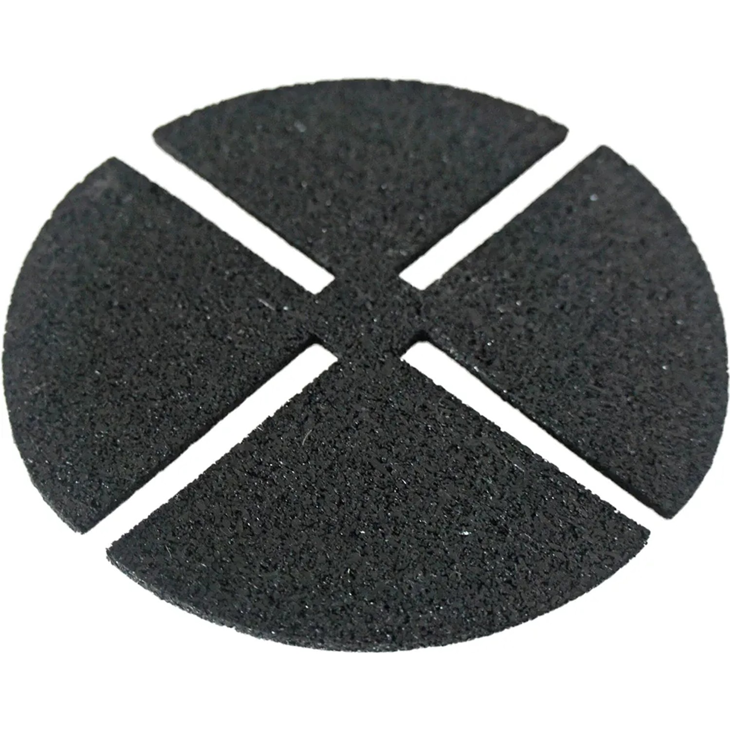 GS Gummipad, 130x130x3 mm, für Plattenlager auf der Terrasse. Ausgleich von Unebenheiten, Trittschallschutz.