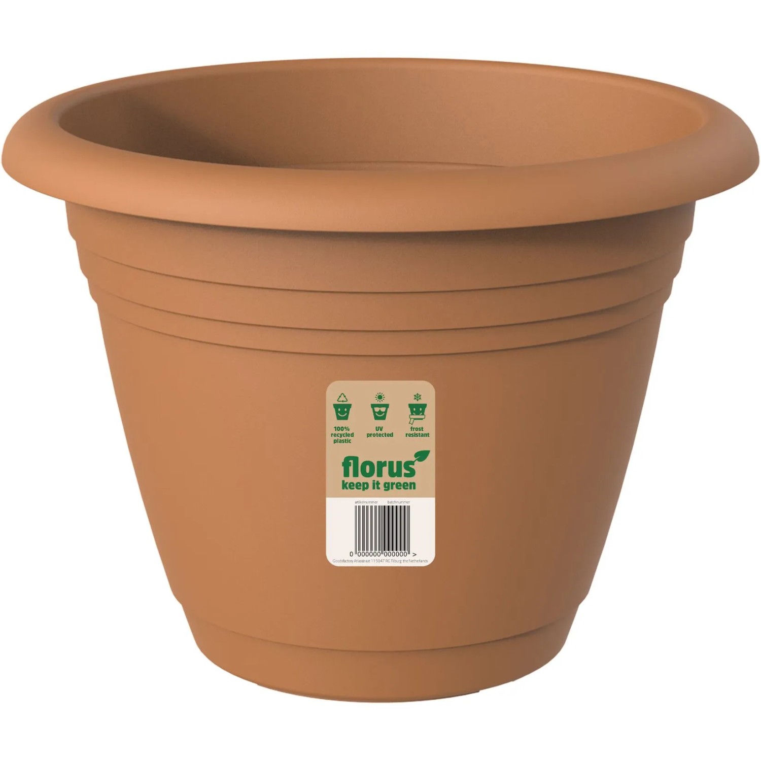 stylische blumenksten Holz Blumenkasten  Blumenkbel  Vertikale Holzlatten  45x35x35 cm   FaHome
