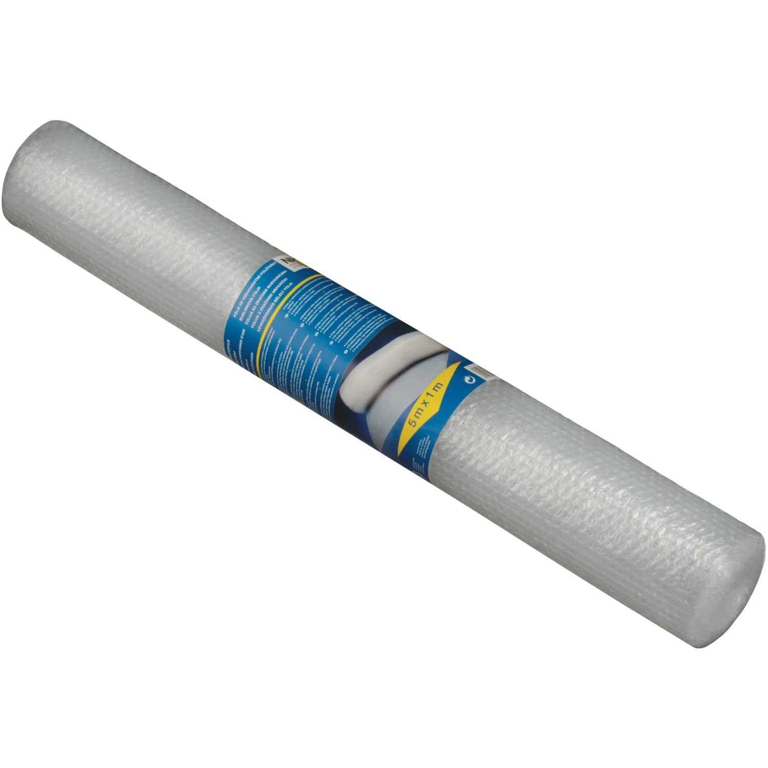 NIPS Luftpolsterfolie, 1 m x 5 m, gerollt. Ideal für Umzug und Versand.