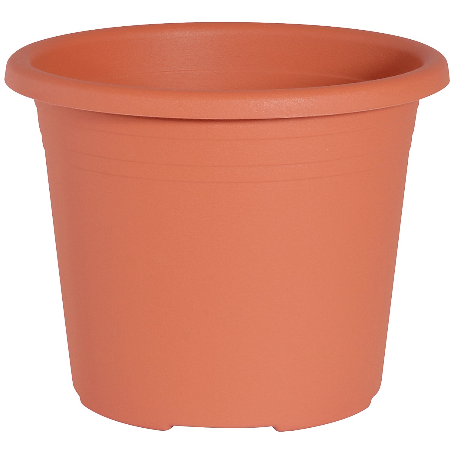 Vaso bianco con piede 20,5x13,7cm Vaso universale in plastica ECO