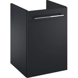 Maximus Waschbeckenunterschrank CHEESE, 40,5 cm, in Schwarz mit Griff.