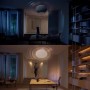 Philips Hue Bridge Pro Set mit Dimmer und 2 E27 Leuchtmitteln in Farbe und Weiß, für smarte Beleuchtung.