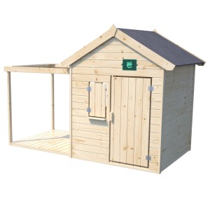 Soulet Kinderspielhaus Epicerie aus Holz mit Pergola und Minibar.