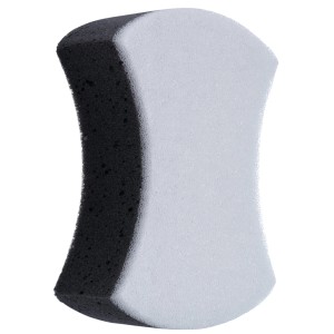 Sonax Multischwamm für Autopflege: Schwamm mit grauer und weißer Seite für Reinigung.