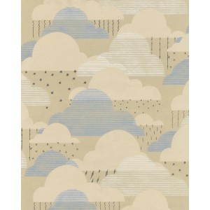 Komar Vliestapete Happy Clouds 200 cm x 250 cm