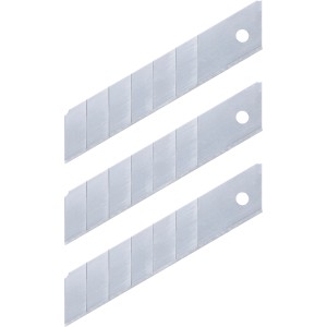 3er Set LUX Trapez Abbrechklingen 25mm Comfort für Cuttermesser.