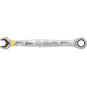 Wera Joker Maul-Ringratschenschlüssel, 10 mm, silbern. Schlüssel für Schrauben und Muttern.