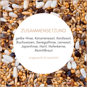 Supravit Vogelfutter Großsittiche ohne Sonnenblumenkerne
