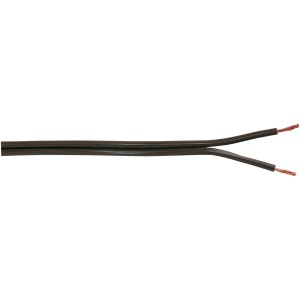 Lautsprecherleitung 2 x 2,5 Schwarz 10 m