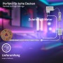 Briloner LED-Band Starter-Set mit RGB/W Funktion, 2m, mit Zubehör wie Netzteil und Kabel.