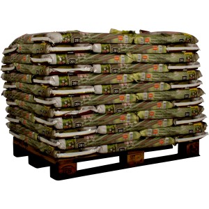 Palette OBI Teicherde mit 72 Säcken à 20 l. Spezialerde für Wasserpflanzen.