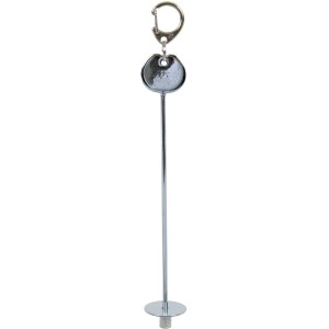 Trixie Fruchthalter aus Metall, 20 cm, verchromt, für Kleintiere.