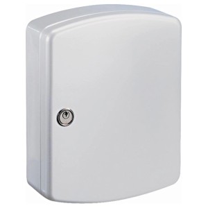 Burg Wächter Schlüsselbox Key Box mit 24 Haken Weiß