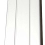 Selbstklebendes Abschlussprofil, 2500 mm lang, silberfarben, für Laminat & Parkett.