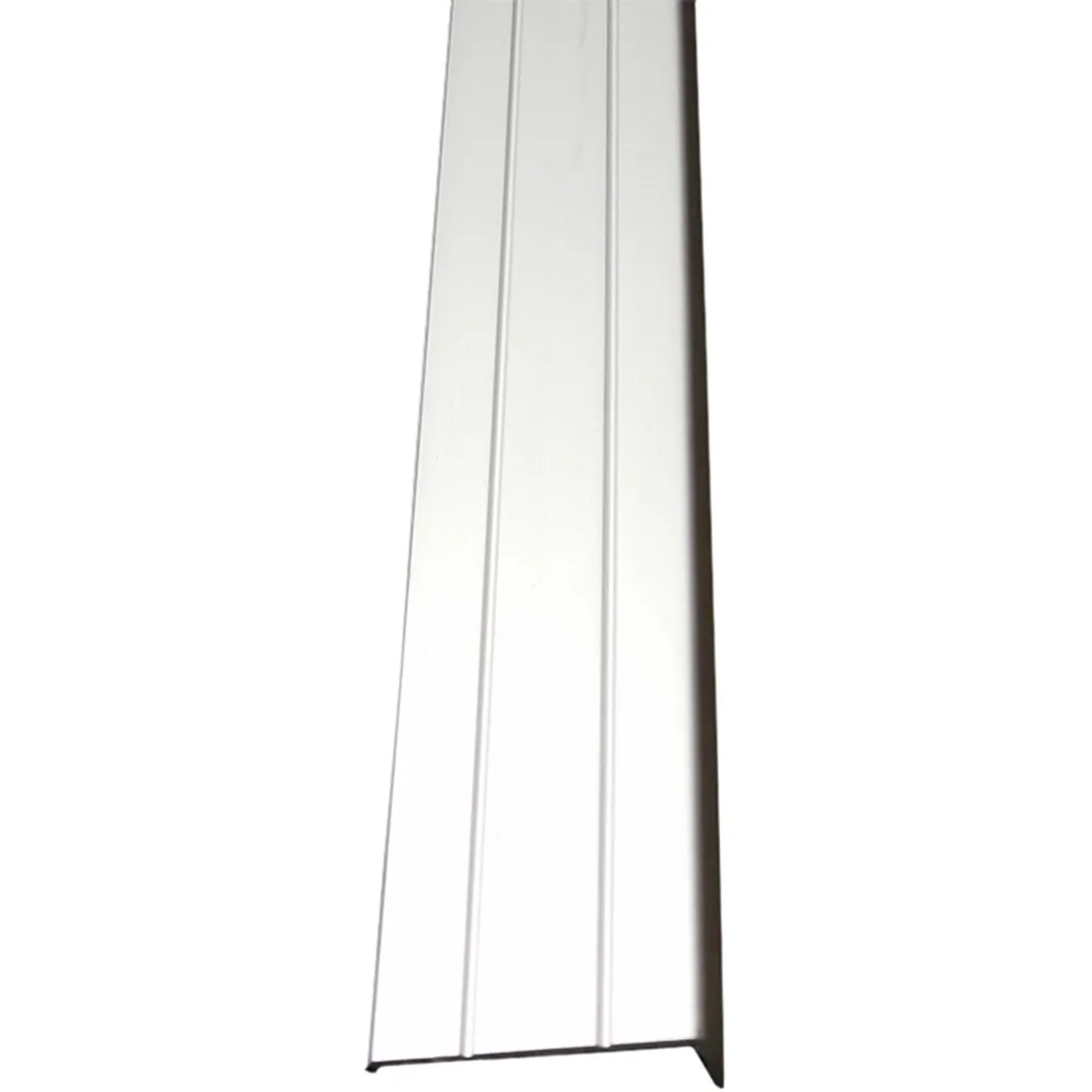 Selbstklebendes Abschlussprofil, 2500 mm lang, silberfarben, für Laminat & Parkett.