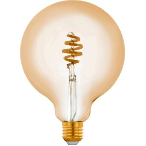 LED Leuchtmittel G125 Filament, amberfarben, E27, 5,5W, Tunable White.