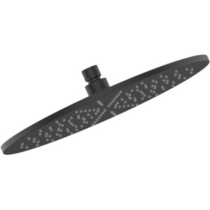 Ideal Standard Idealrain Kopfbrause, rund, Ø300mm, Silk Black, für entspannendes Duschen.